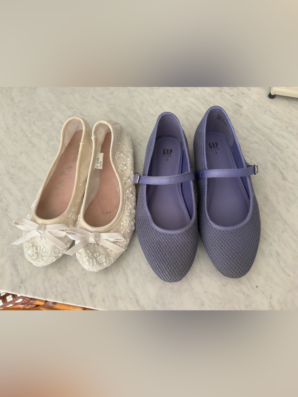 GAP Ballet Flats Bundle - Size 2 (big kids)